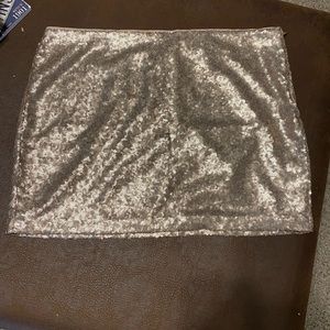 Gap Sequin Mini Skirt
